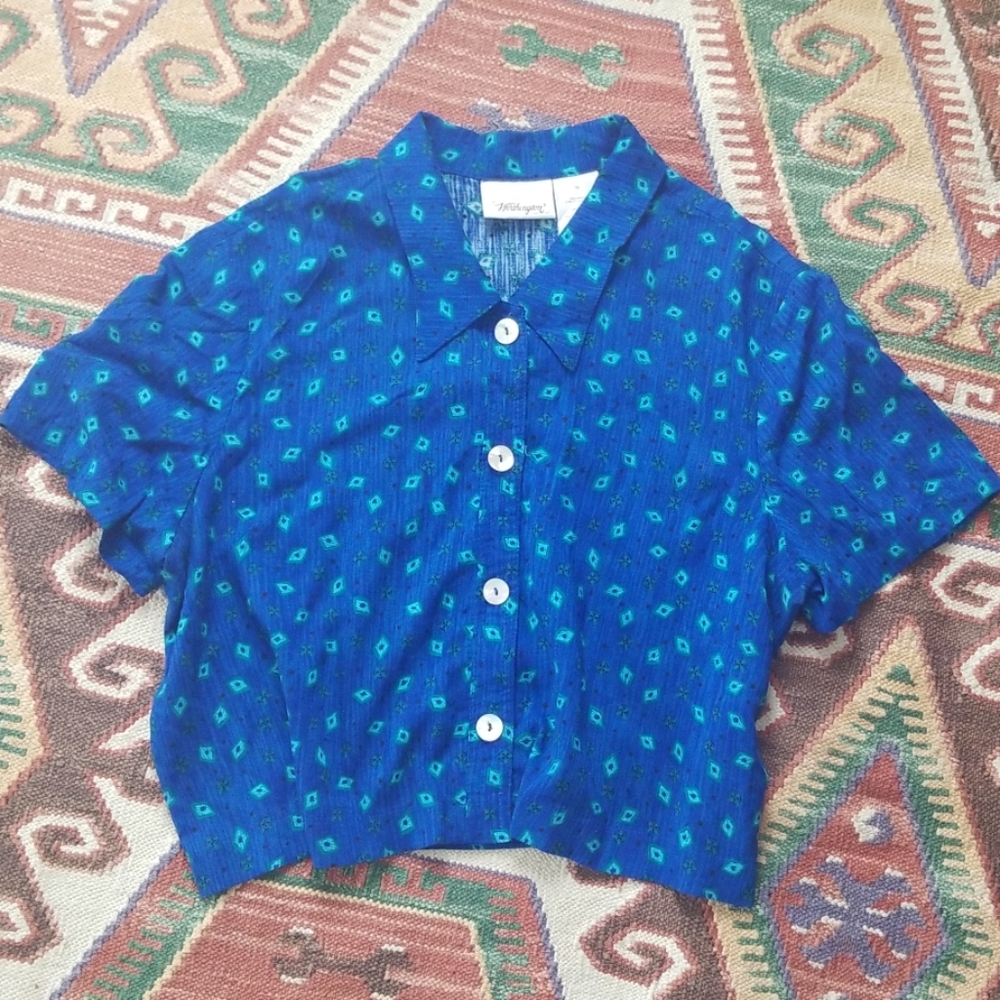 Vintage Cropped Worthington Top